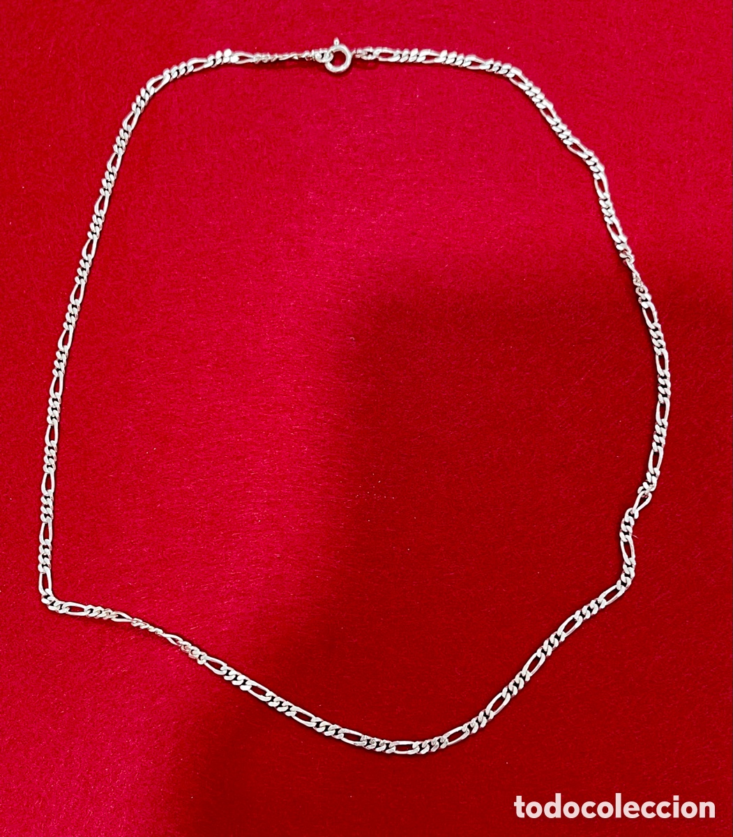 Joyeria: Bonita cadena en plata de ley contrastada. - Foto 1