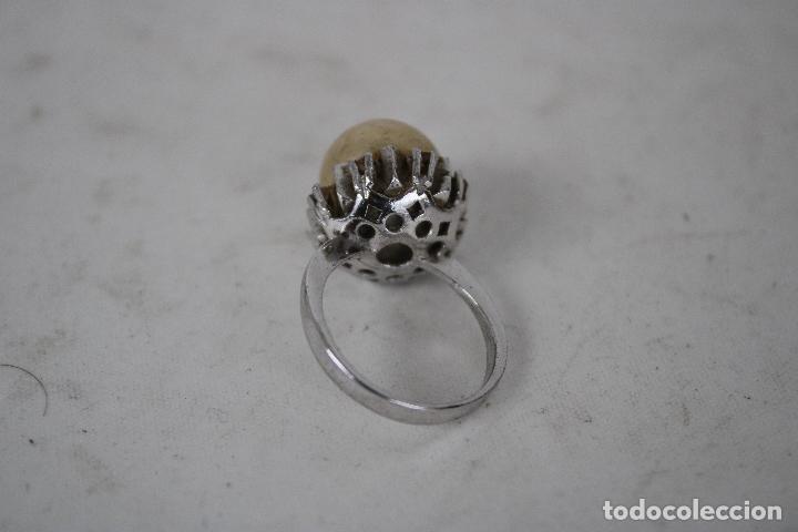Joyeria: anillo de plata y perla - Foto 2