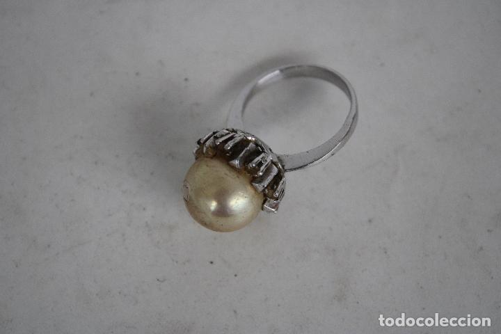 Joyeria: anillo de plata y perla - Foto 3