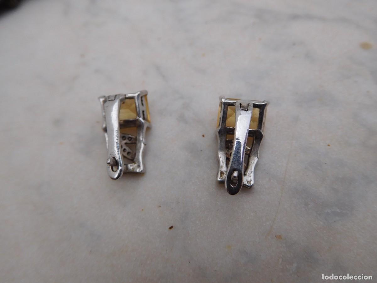 Joyeria: Pendientes de plata y piedras - Foto 3