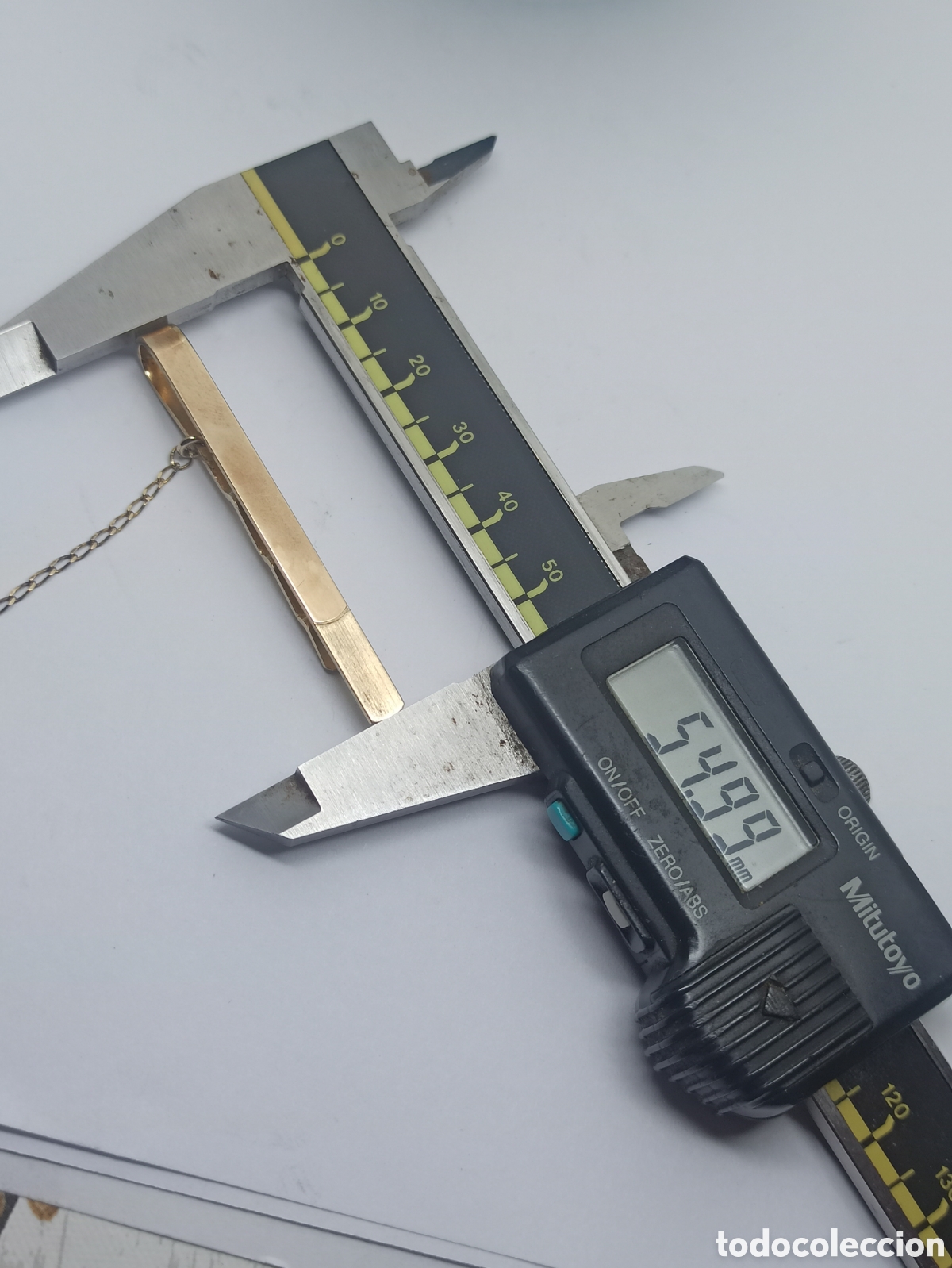 Joyeria: Pisacorbatas plata 925 vermeil - Foto 6