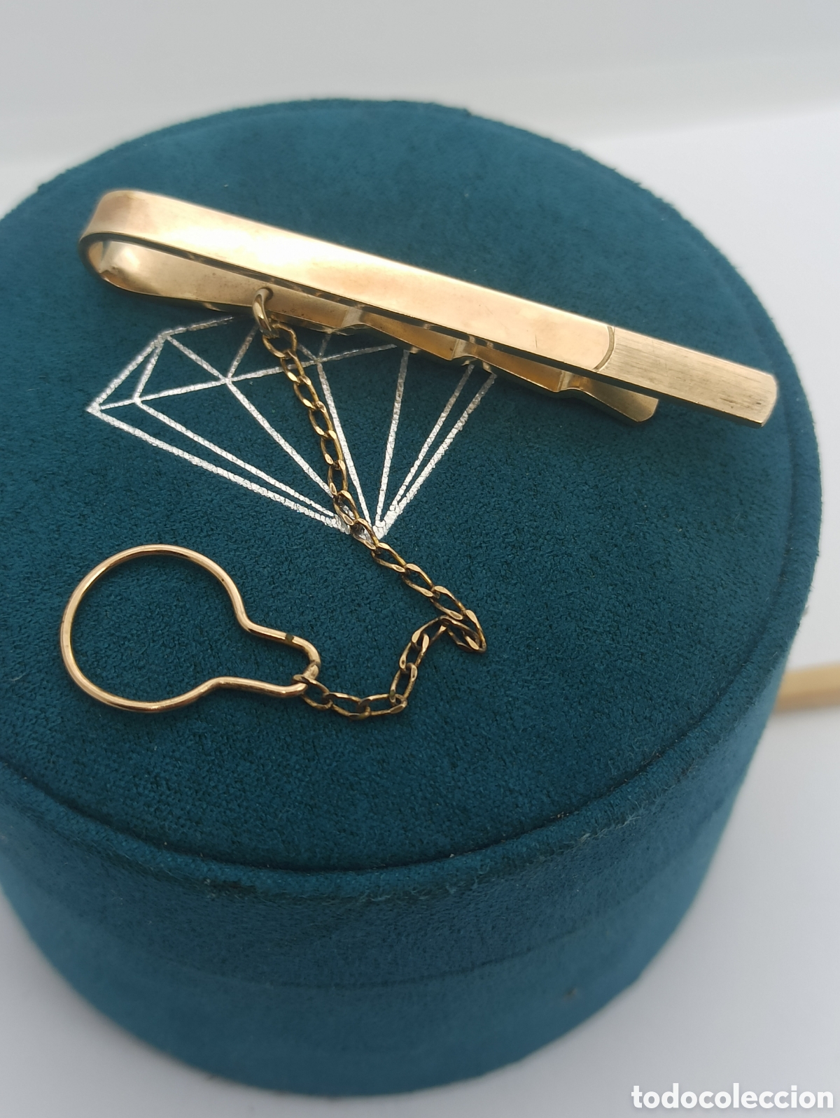 Joyeria: Pisacorbatas plata 925 vermeil - Foto 1