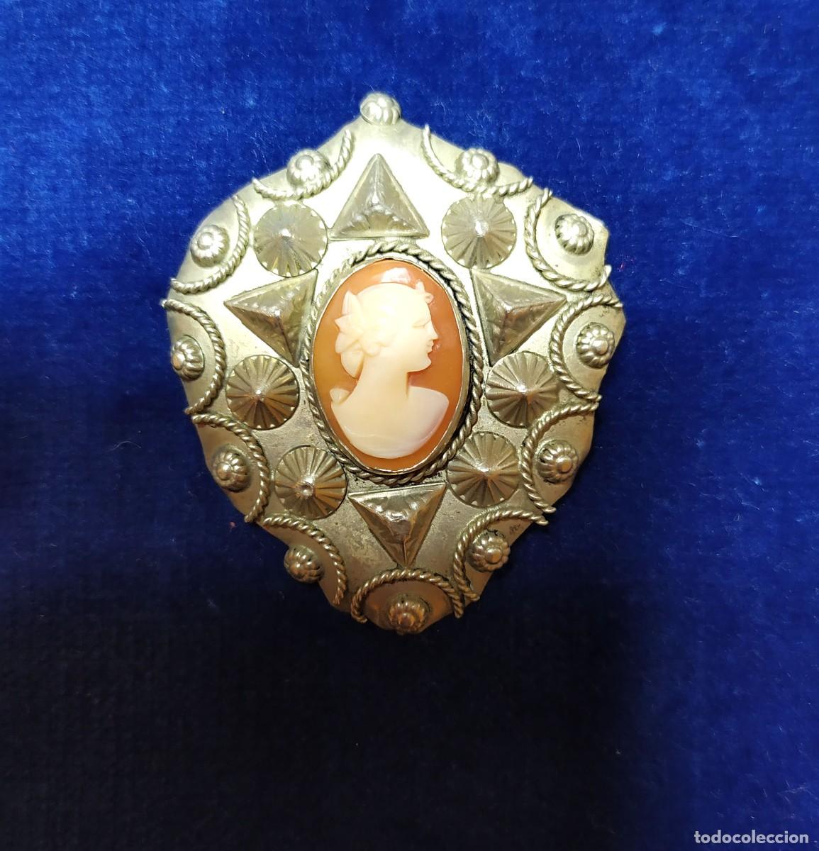 Joyeria: Broche camafeo - Foto 1