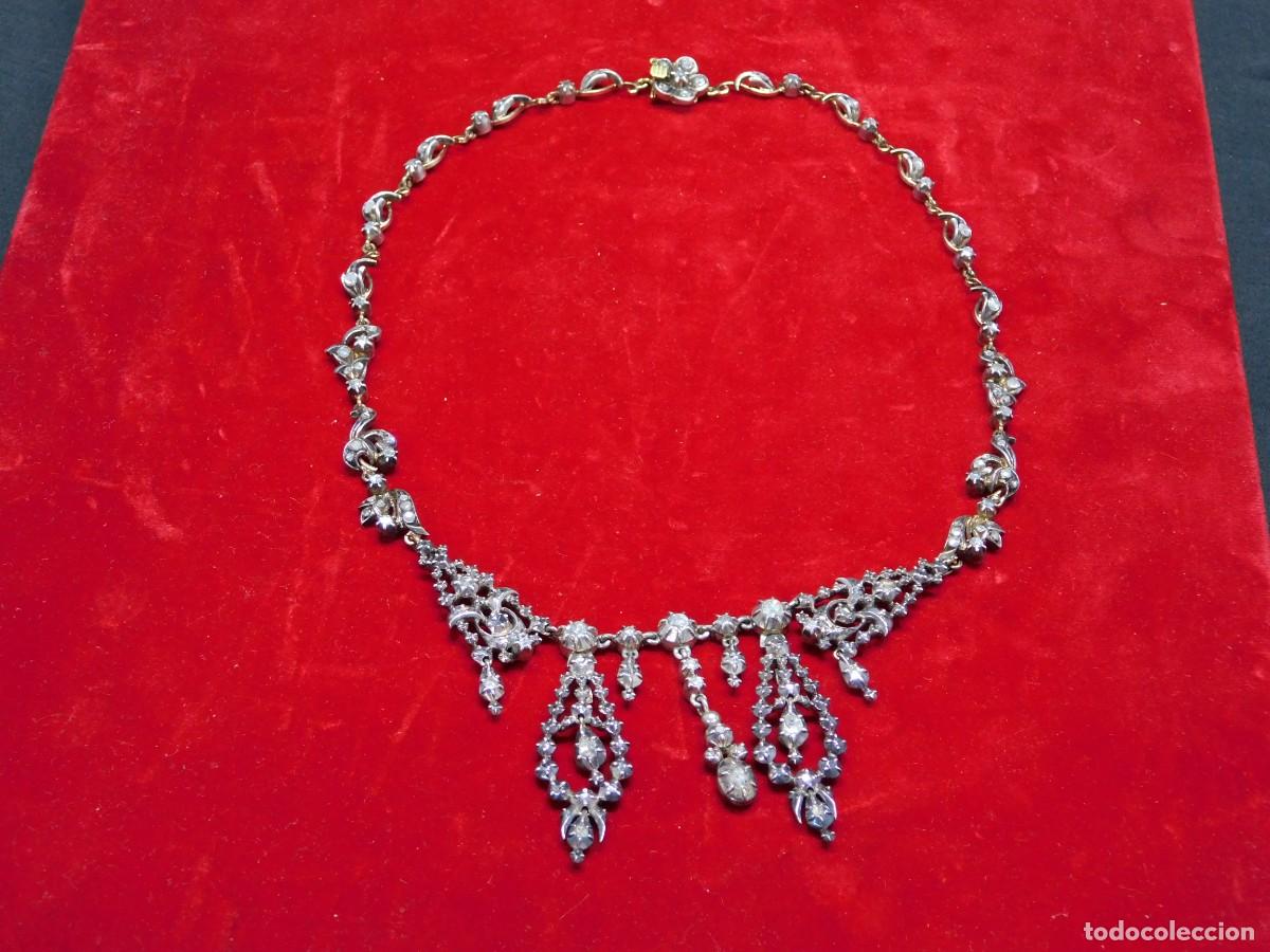 Joyeria: COLLAR DE PLATA, ORO Y DIAMANTES - Foto 17