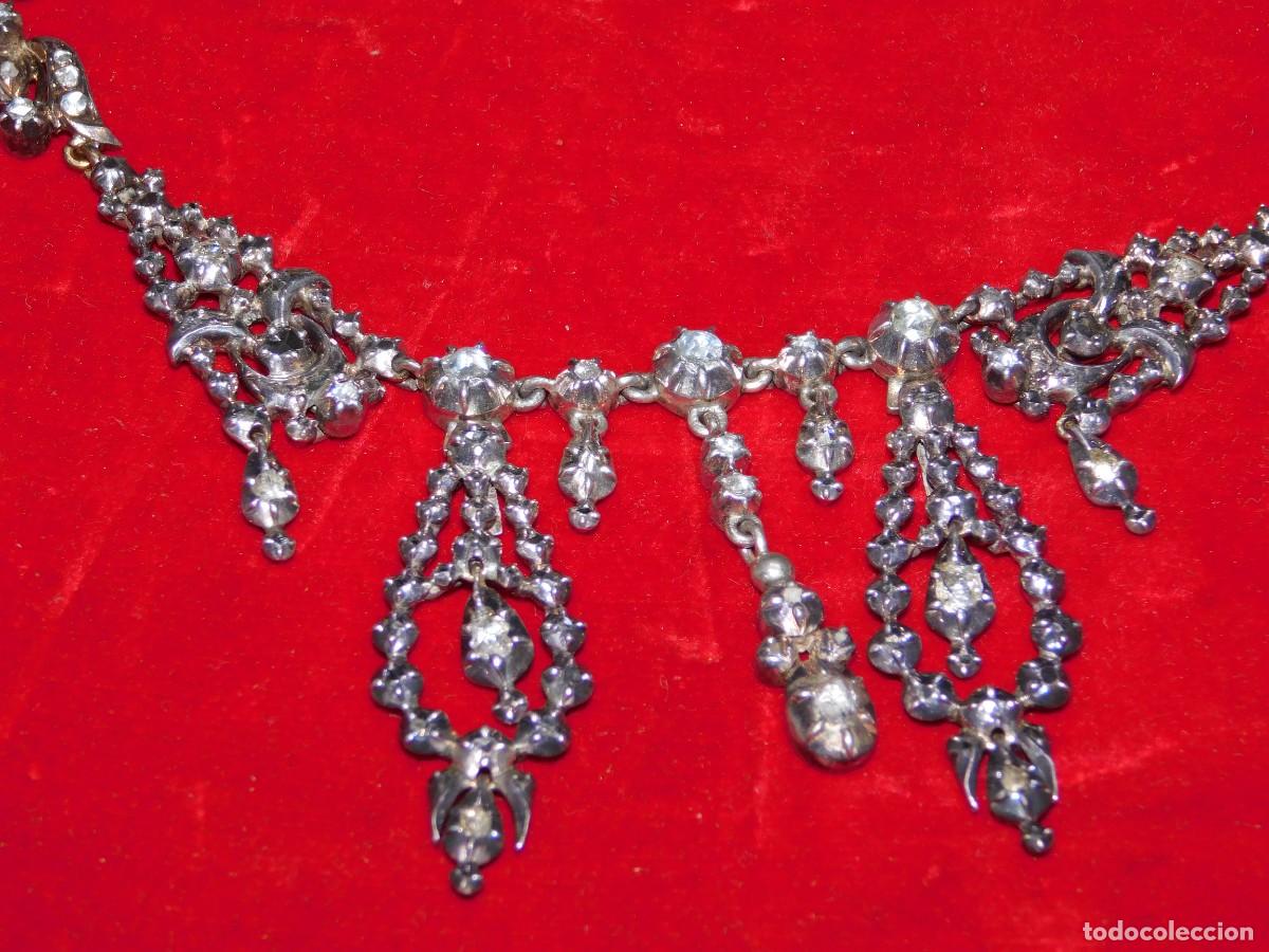 Joyeria: COLLAR DE PLATA, ORO Y DIAMANTES - Foto 18
