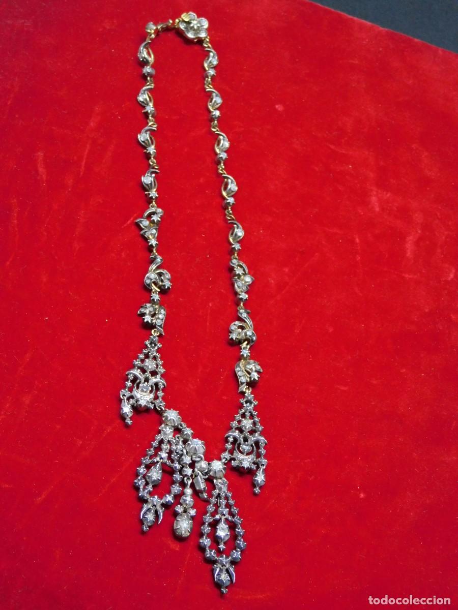 Joyeria: COLLAR DE PLATA, ORO Y DIAMANTES - Foto 20