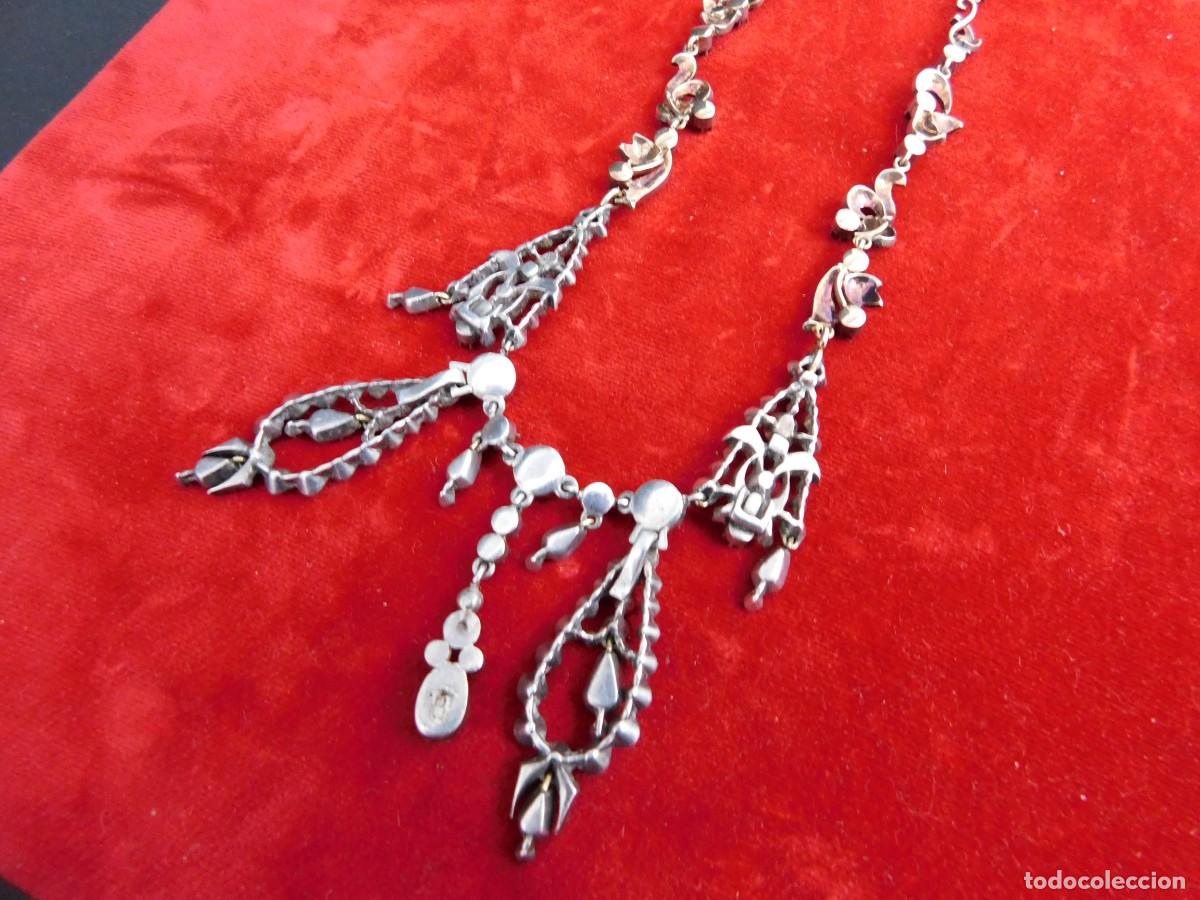 Joyeria: COLLAR DE PLATA, ORO Y DIAMANTES - Foto 24