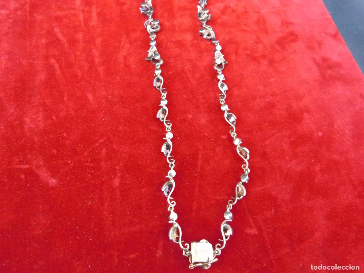 Joyeria: COLLAR DE PLATA, ORO Y DIAMANTES - Foto 25