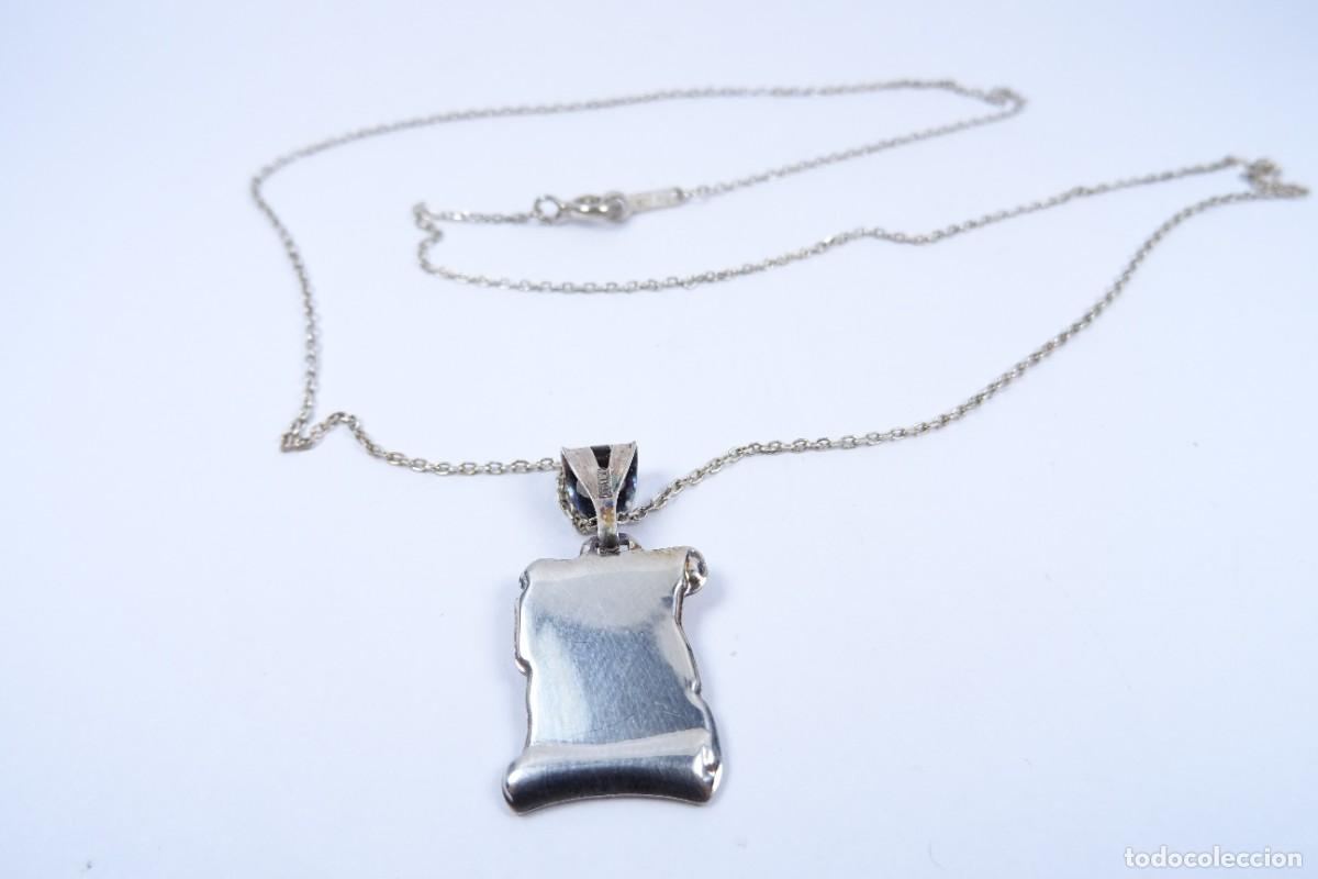 Joyeria: Colgante pergamino y cadena en plata 925 - Foto 1