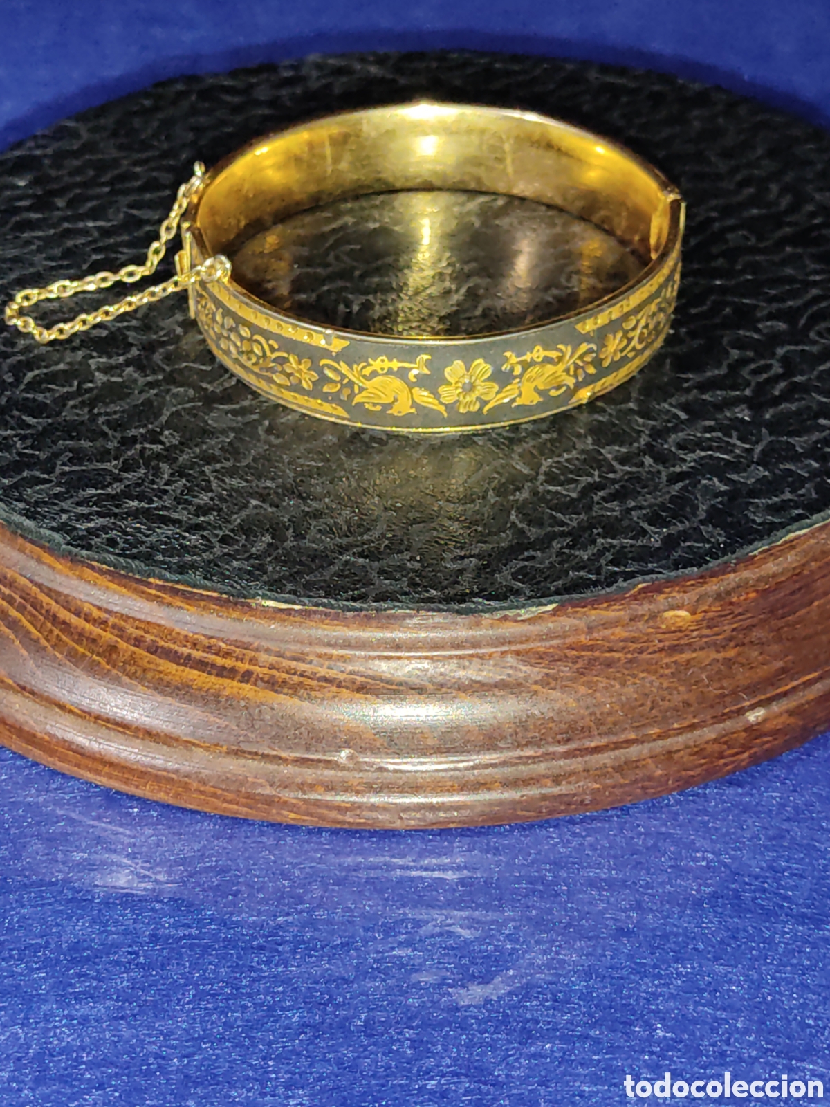 Joyeria: Pulsera damasquinada,Toledo,Vintage. - Foto 2