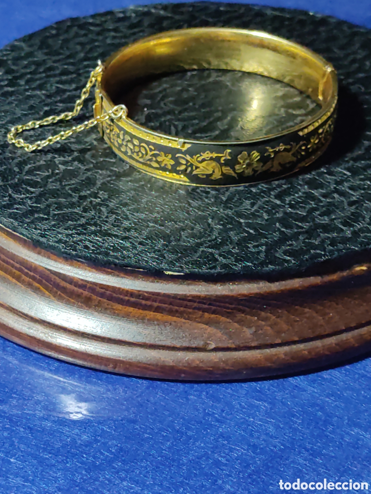 Joyeria: Pulsera damasquinada,Toledo,Vintage. - Foto 1