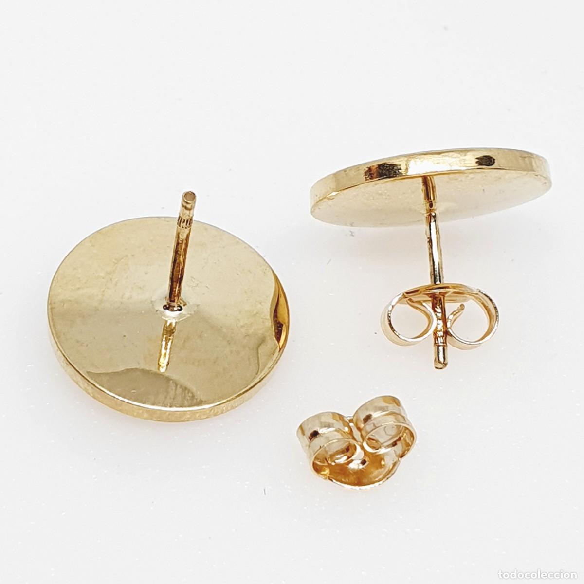 Joyeria: Pendientes de Medusa y onyx en oro 18k. - Foto 4