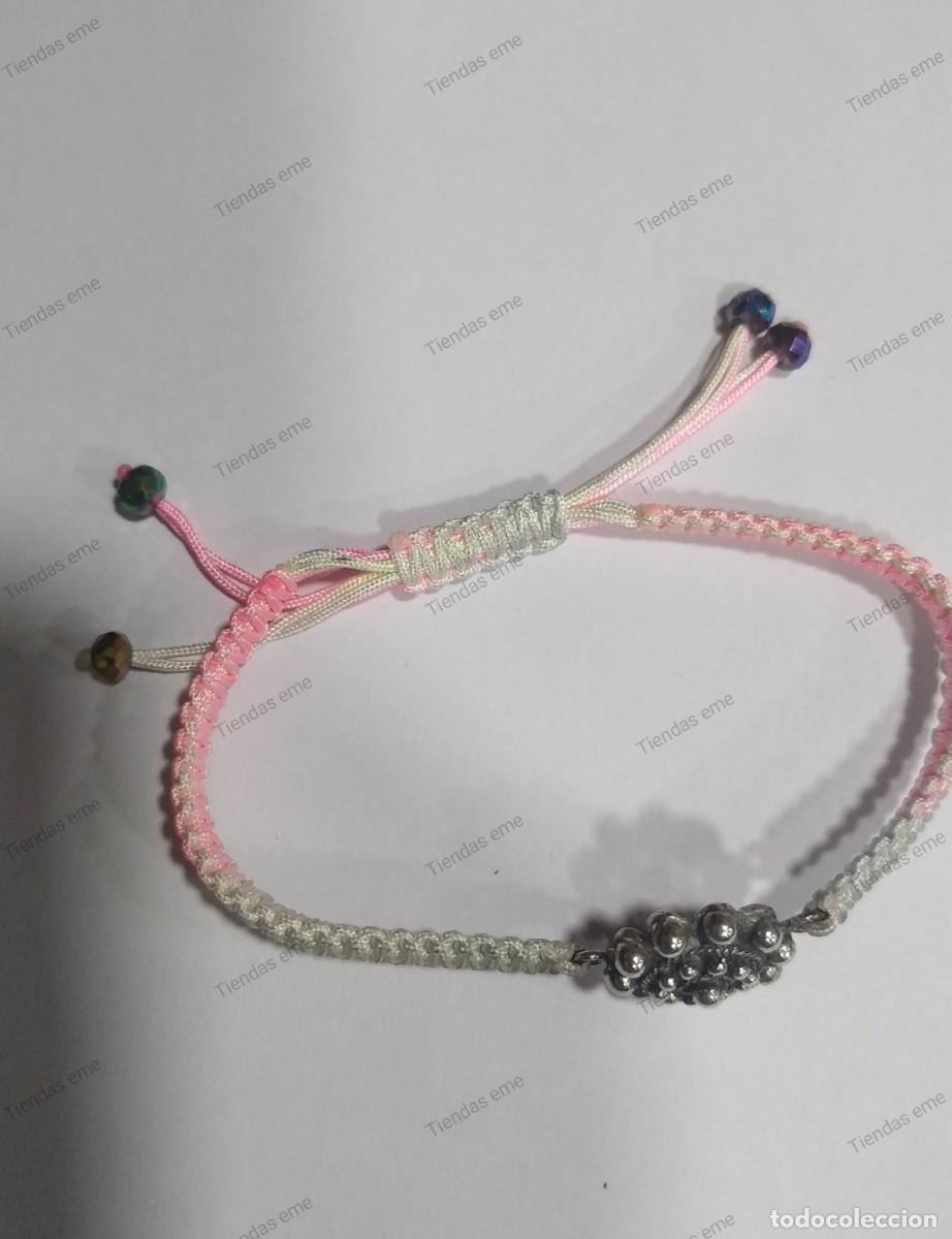 Joyeria: PULSERA BOT&Oacute;N CHARRO PLATA DE LEY - Foto 3