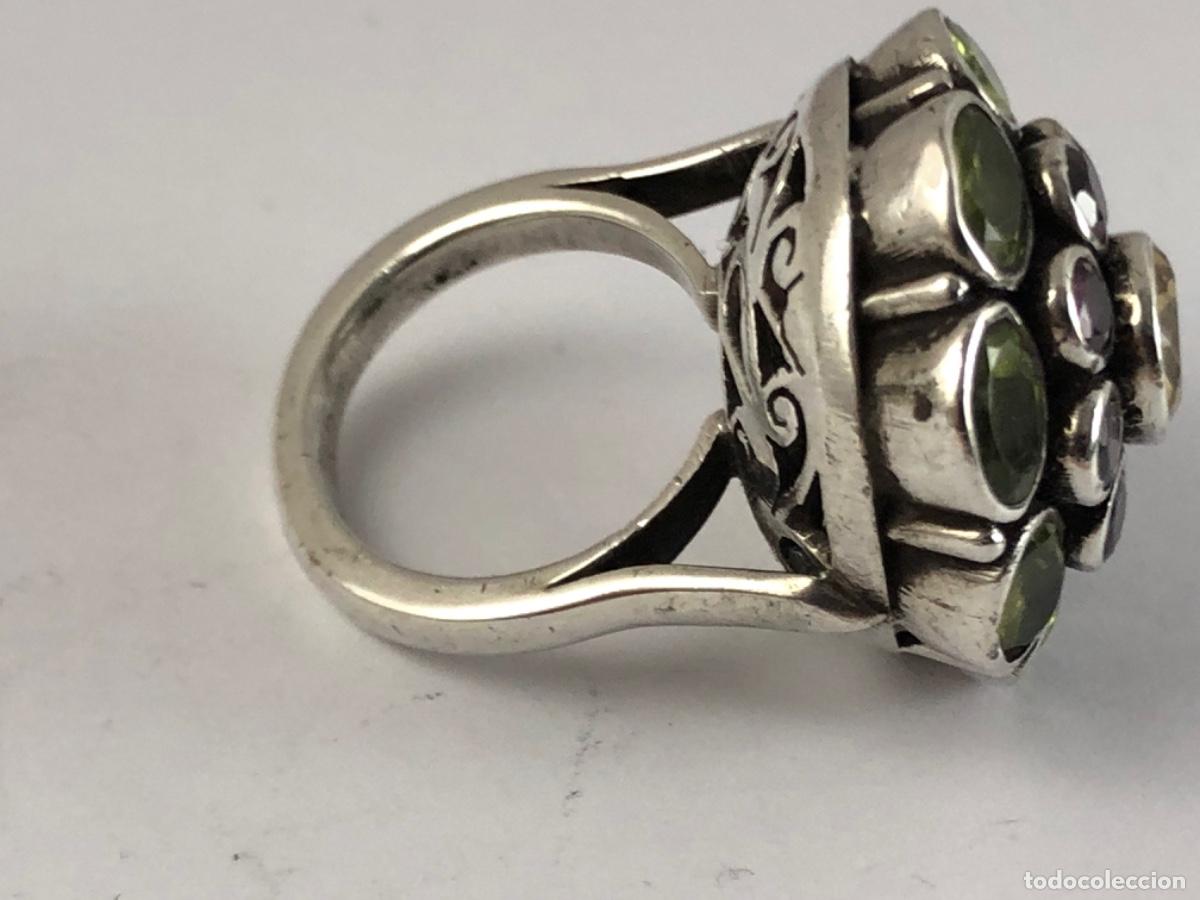 Joyeria: Anillo De Plata Ley 925 y Piedras - Foto 9