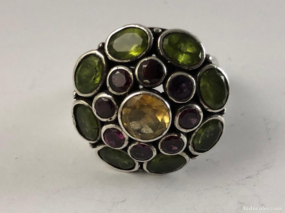 Joyeria: Anillo De Plata Ley 925 y Piedras - Foto 13