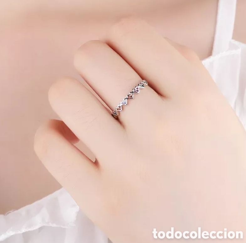 Joyeria: Anillo de Plata Corazones ENV&Iacute;O GRATIS!! - Foto 5