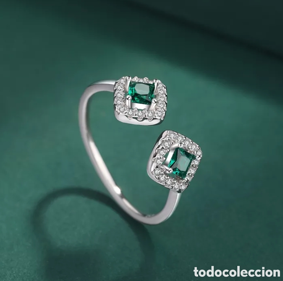 Joyeria: Anillo de Plata y circonitas ENV&Iacute;O GRATIS!! - Foto 2