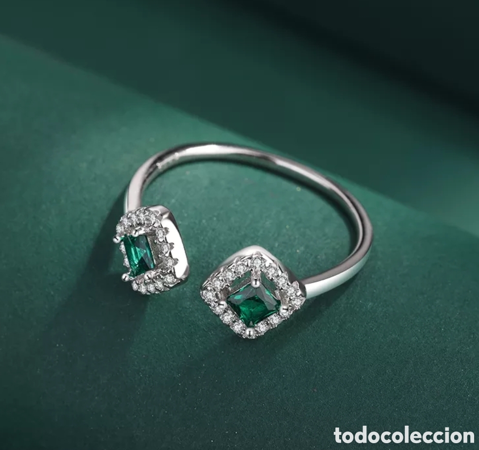 Joyeria: Anillo de Plata y circonitas ENV&Iacute;O GRATIS!! - Foto 3