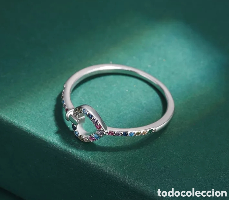 Joyeria: Anillo de Plata Coraz&oacute;n ENV&Iacute;O GRATIS!! - Foto 2