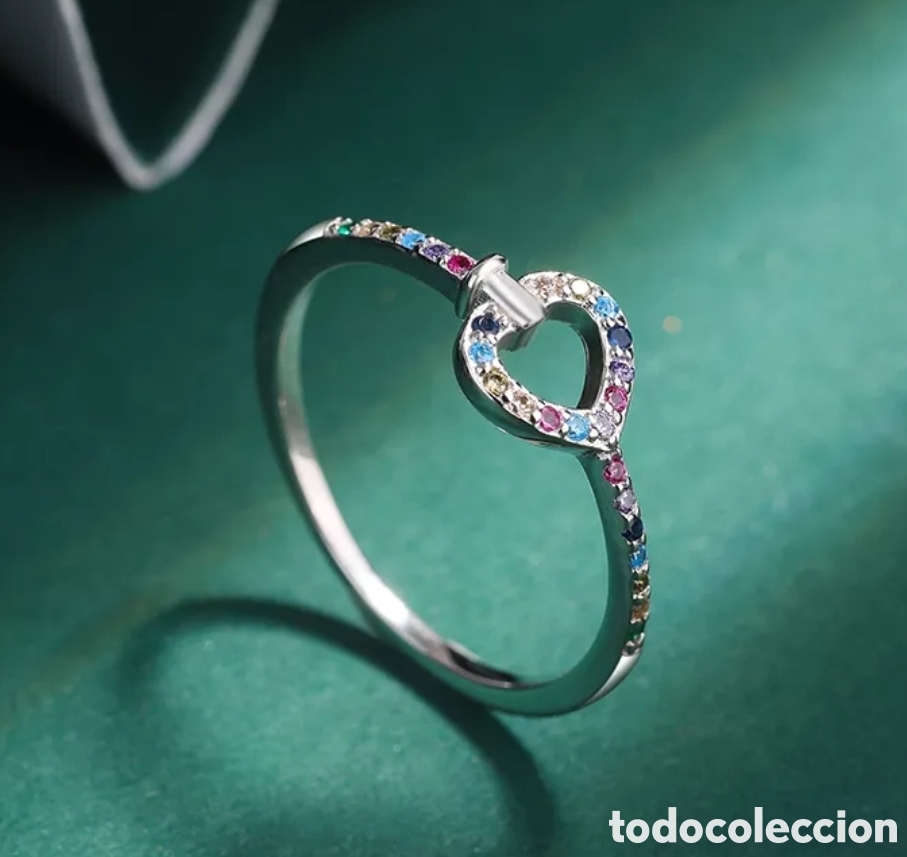 Joyeria: Anillo de Plata Coraz&oacute;n ENV&Iacute;O GRATIS!! - Foto 3
