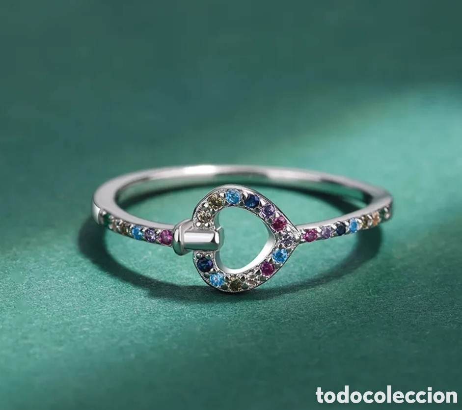 Joyeria: Anillo de Plata Coraz&oacute;n ENV&Iacute;O GRATIS!! - Foto 1