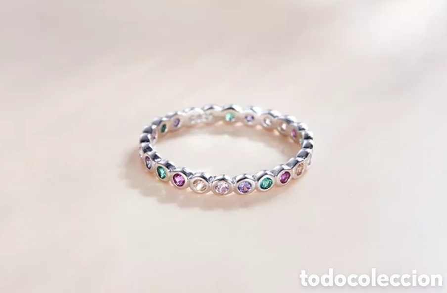 Joyeria: Anillo de Plata y Circonitas ENV&Iacute;O GRATIS!! - Foto 2