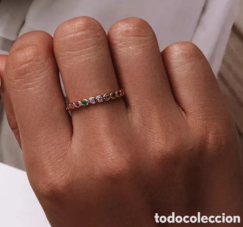 Joyeria: Anillo de Plata y Circonitas ENV&Iacute;O GRATIS!! - Foto 3