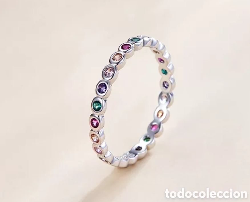 Joyeria: Anillo de Plata y Circonitas ENV&Iacute;O GRATIS!! - Foto 1