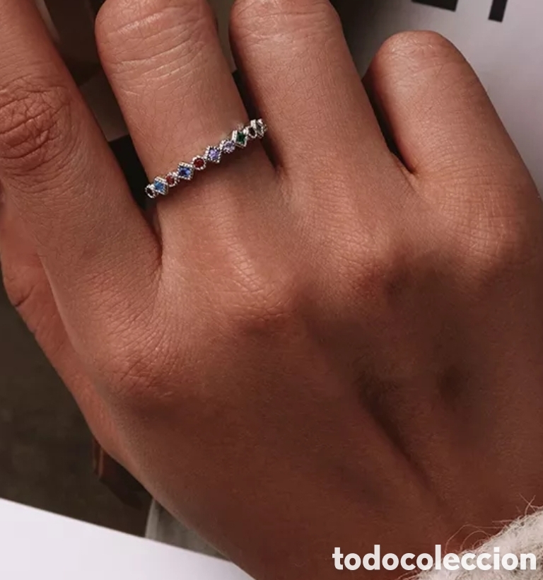 Joyeria: Anillo de Plata y Circonitas ENV&Iacute;O GRATIS!! - Foto 3