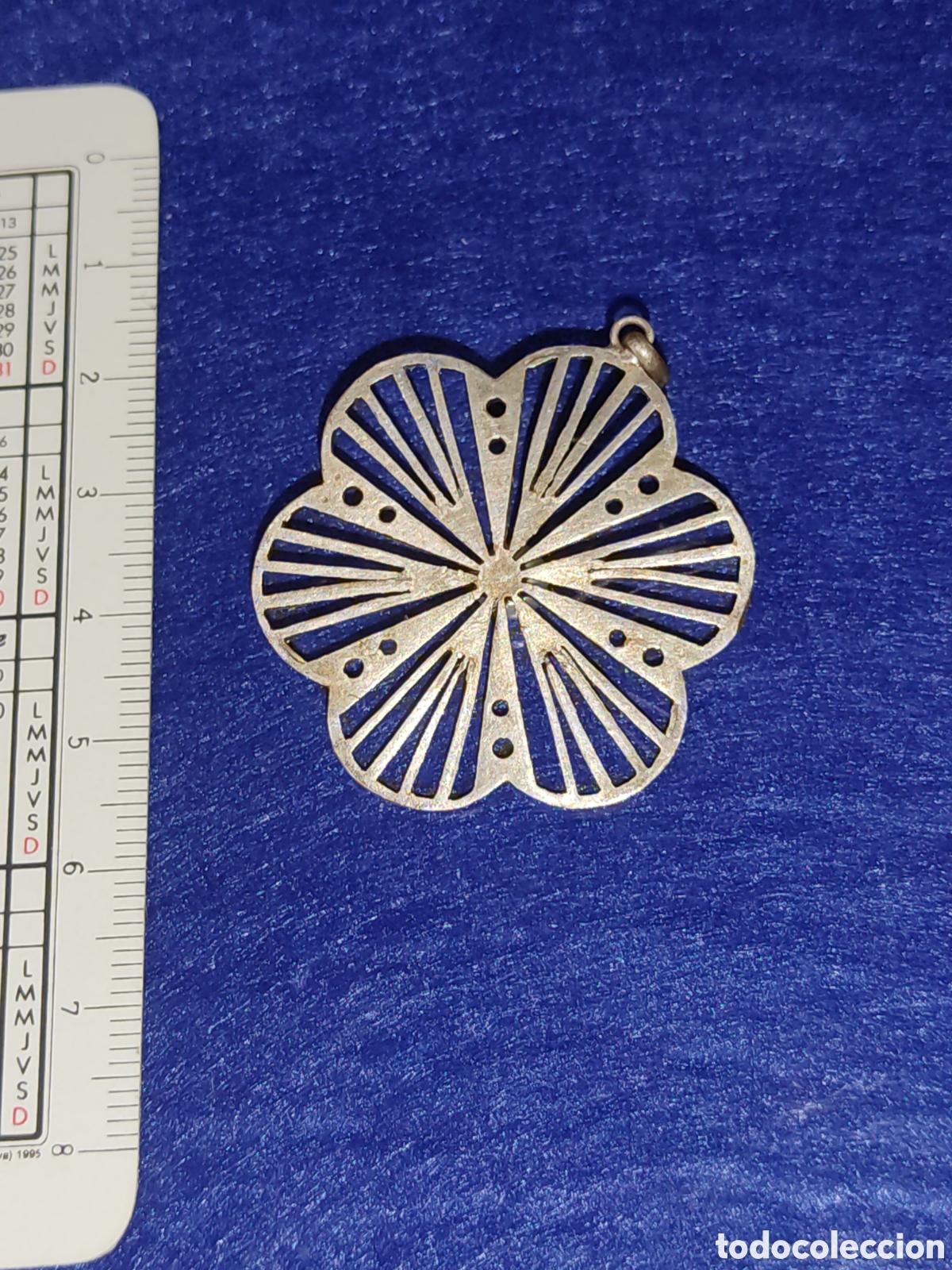Joyeria: Antiguo colgante con perlita. - Foto 3