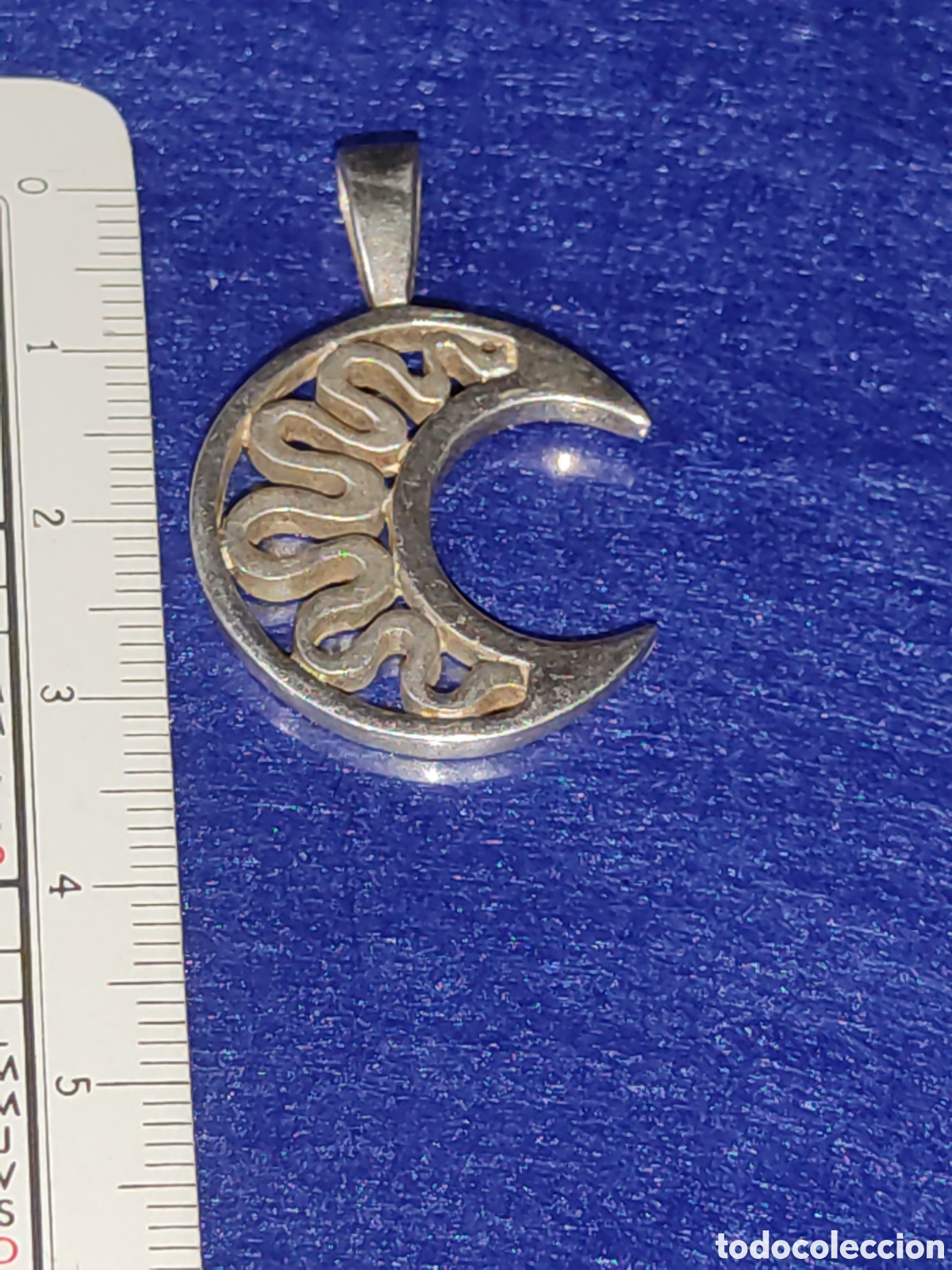 Joyeria: Colgante luna de plata 925. - Foto 2