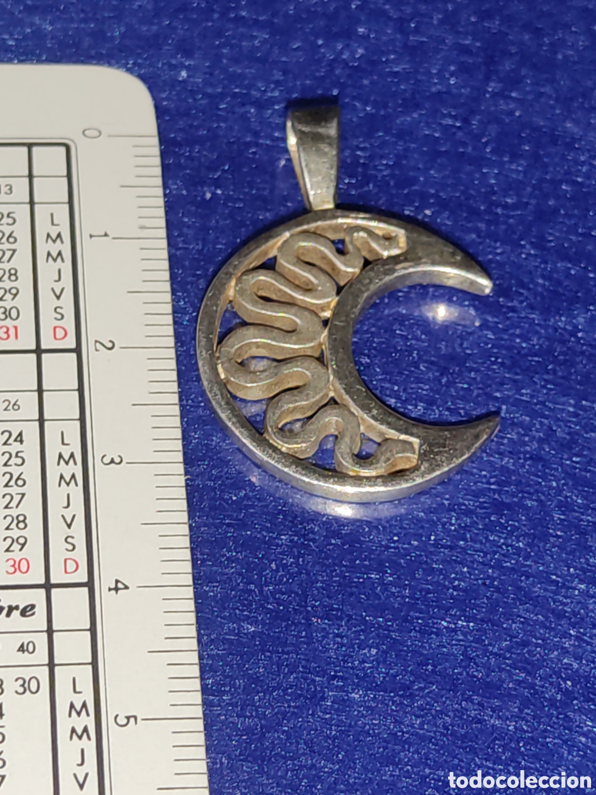 Joyeria: Colgante luna de plata 925. - Foto 1