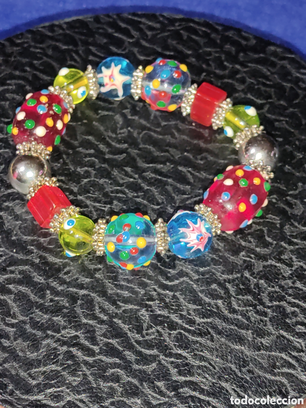 Joyeria: Pulsera de cristal de Murano. - Foto 3