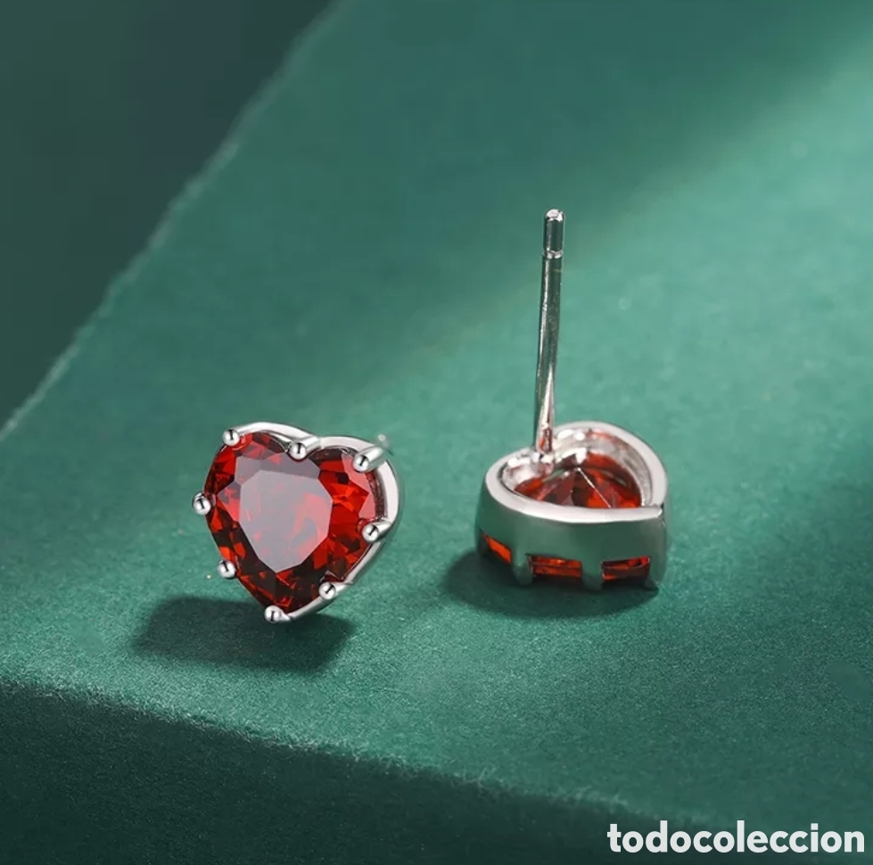 Joyeria: Pendientes de Plata Coraz&oacute;n ENV&Iacute;O GRATIS!! - Foto 3