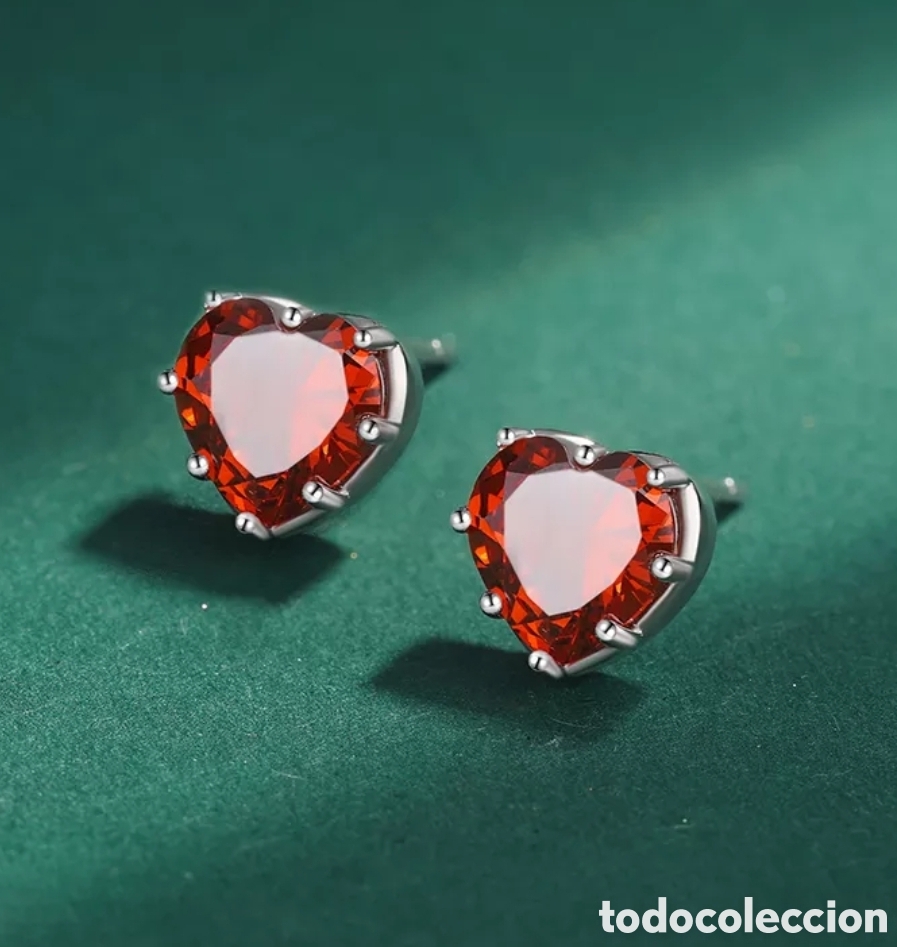 Joyeria: Pendientes de Plata Coraz&oacute;n ENV&Iacute;O GRATIS!! - Foto 1