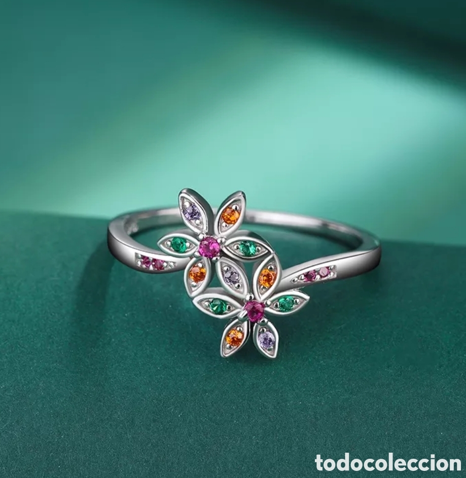 Joyeria: Anillo de Plata Flores ENV&Iacute;O GRATIS!! - Foto 3
