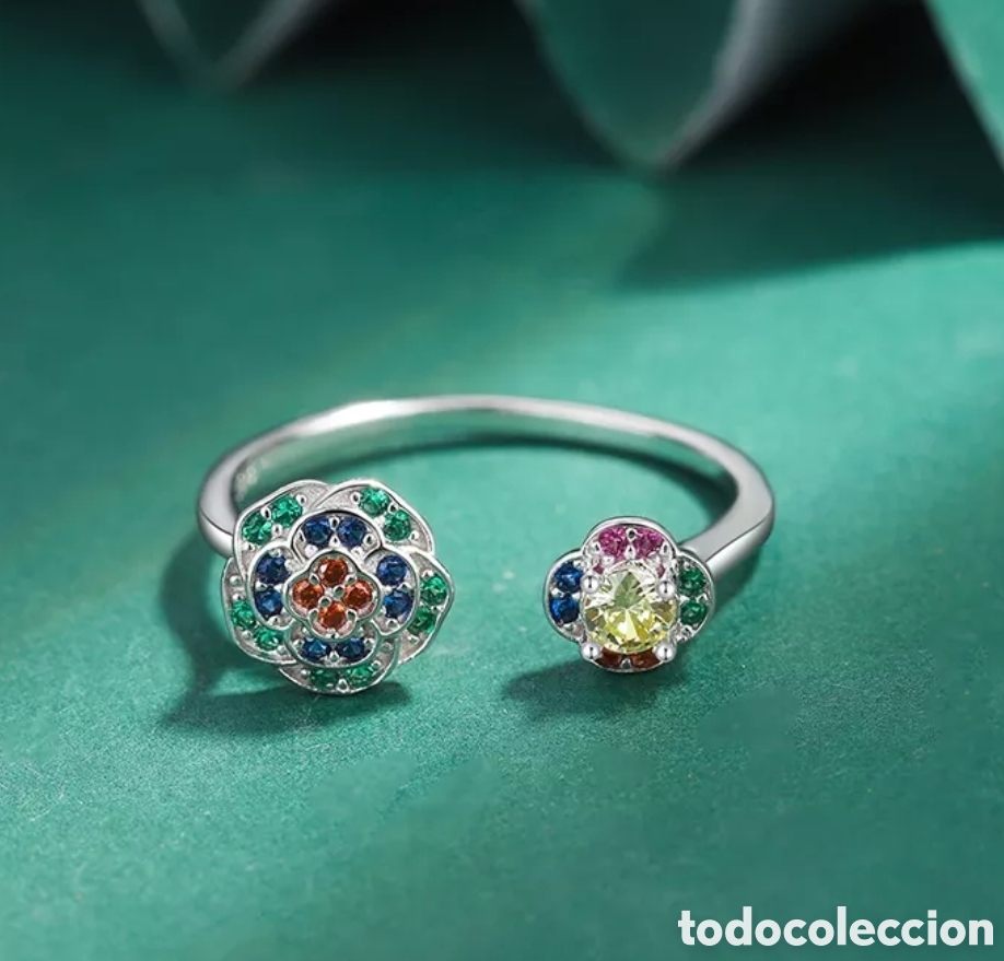 Joyeria: Anillo de Plata Flores ENV&Iacute;O GRATIS!! - Foto 1