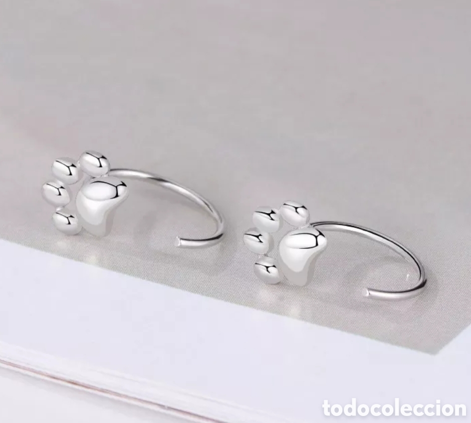 Joyeria: Pendientes de Plata Huellas ENV&Iacute;O GRATIS!! - Foto 2