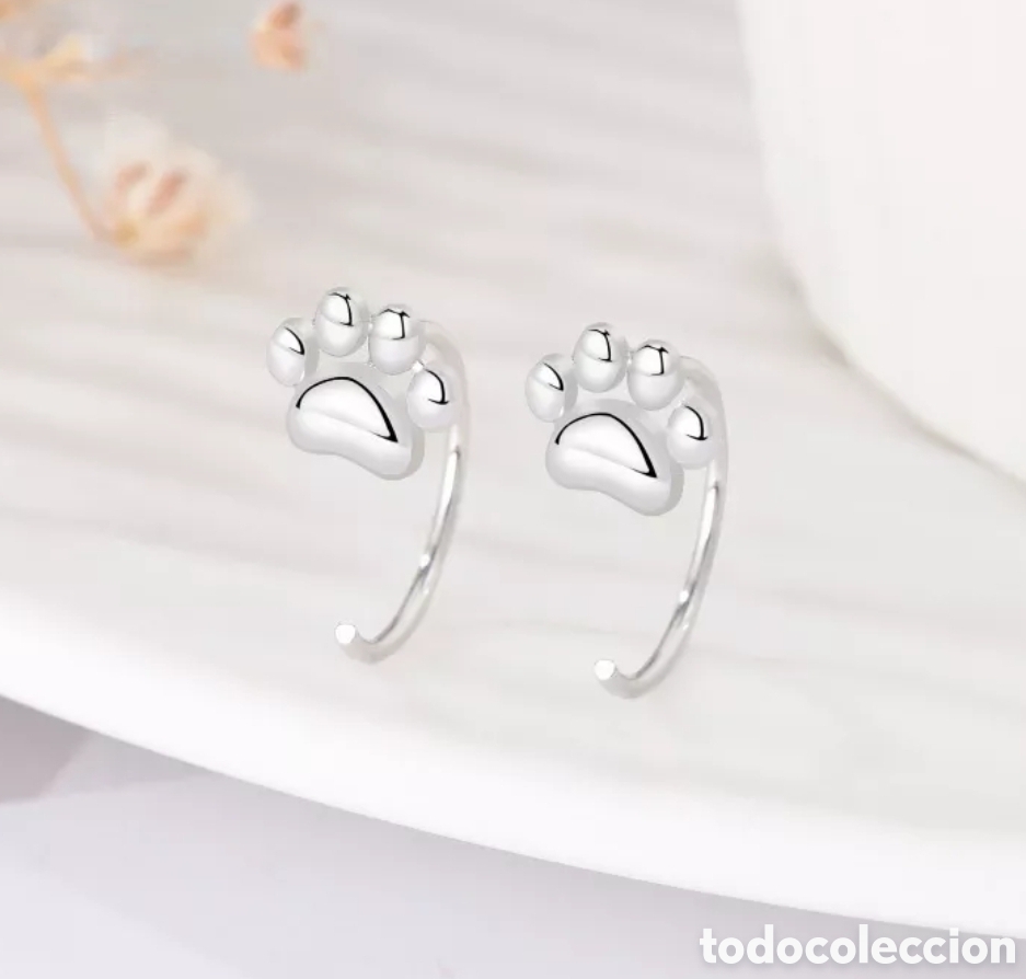 Joyeria: Pendientes de Plata Huellas ENV&Iacute;O GRATIS!! - Foto 1
