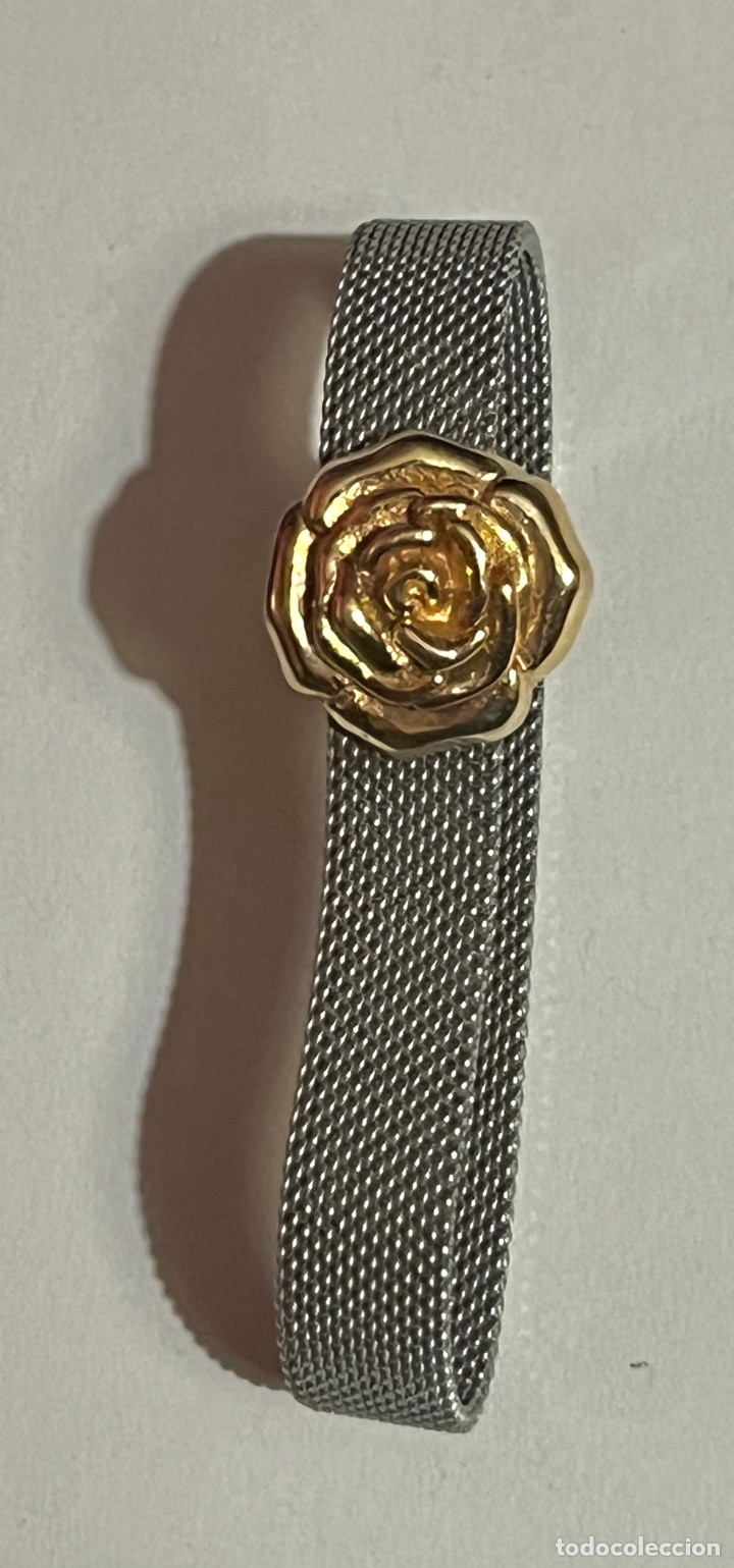 Joyeria: PULSERA TOUS DE ORO Y ACERO. FLOR - Foto 2