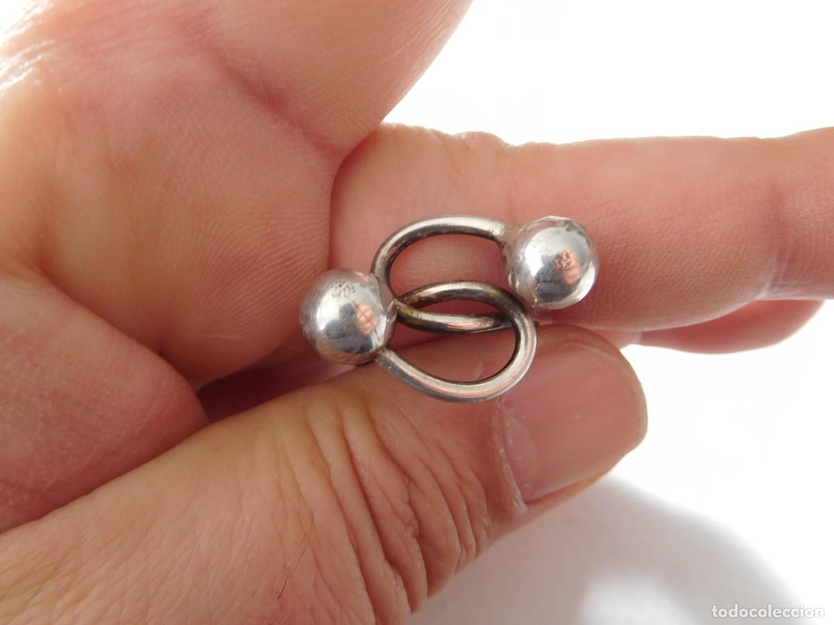 Joyeria: Anillo de plata de dise&ntilde;o vintage - Foto 3