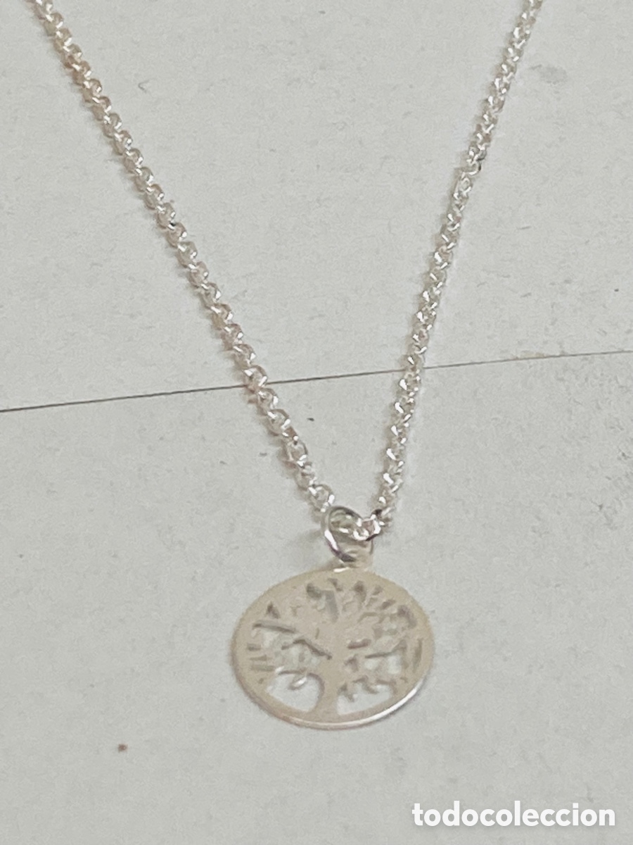 Joyeria: Cadena y colgante de plata gener&oacute; nuevo - Foto 1