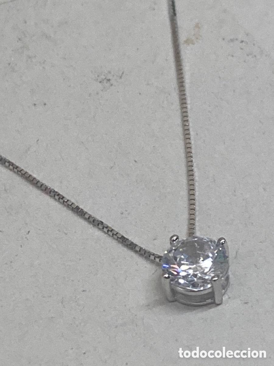 Joyeria: Cadena y colgante de plata gener&oacute; nuevo - Foto 2