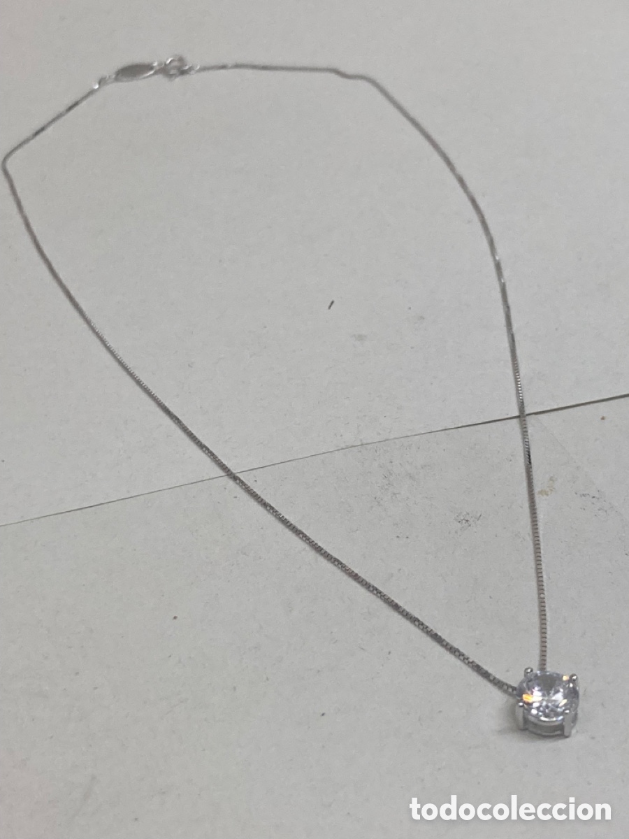 Joyeria: Cadena y colgante de plata gener&oacute; nuevo - Foto 1