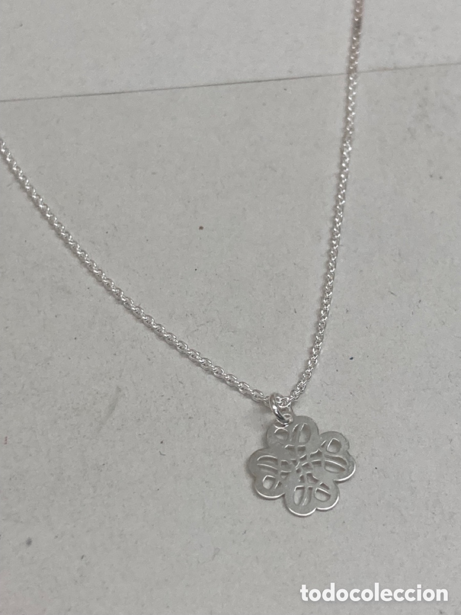 Joyeria: Cadena y colgante de plata gener&oacute; nuevo - Foto 1