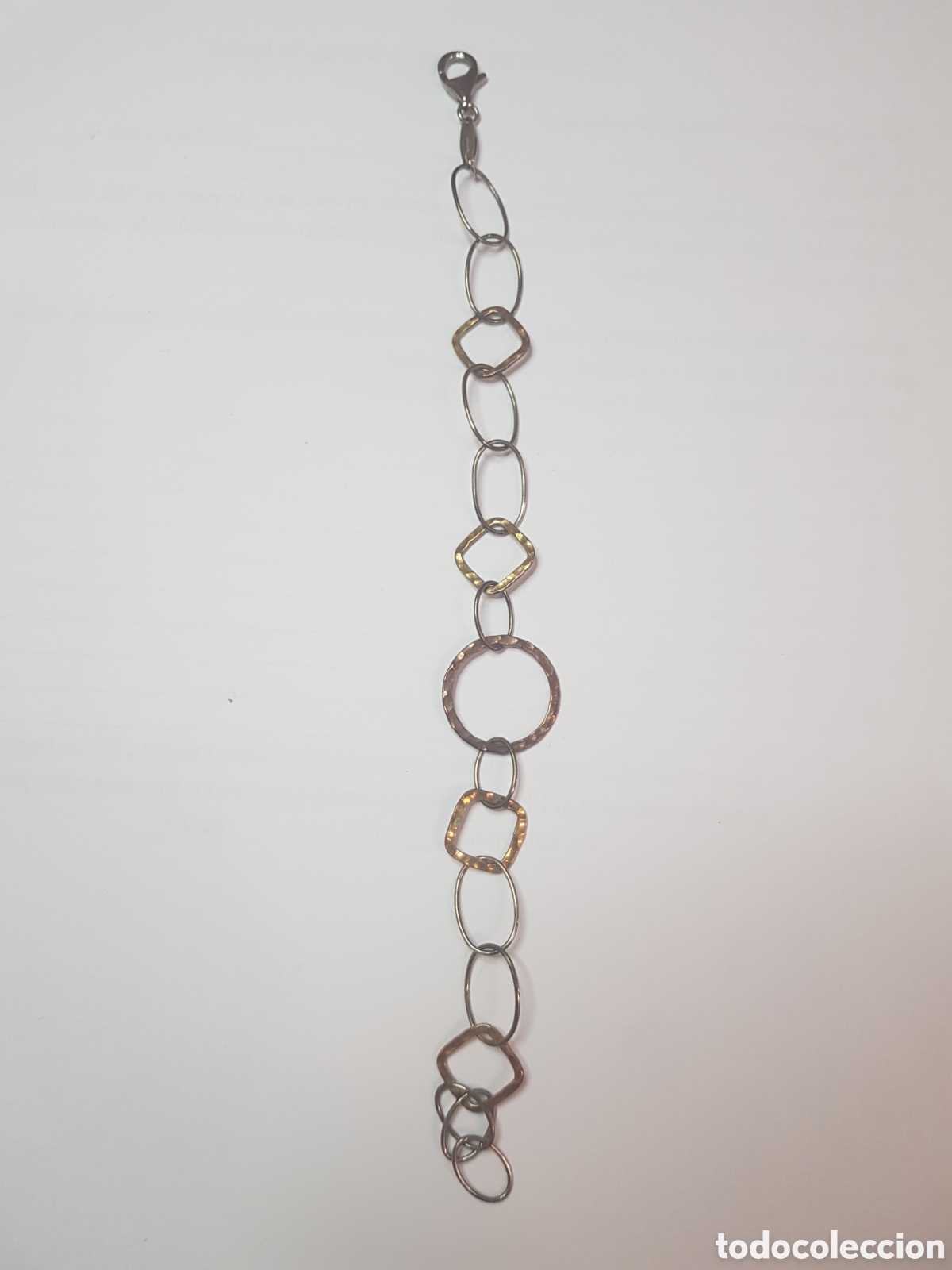 Joyeria: #476 Pulsera plata de ley 925 19cm - Foto 1