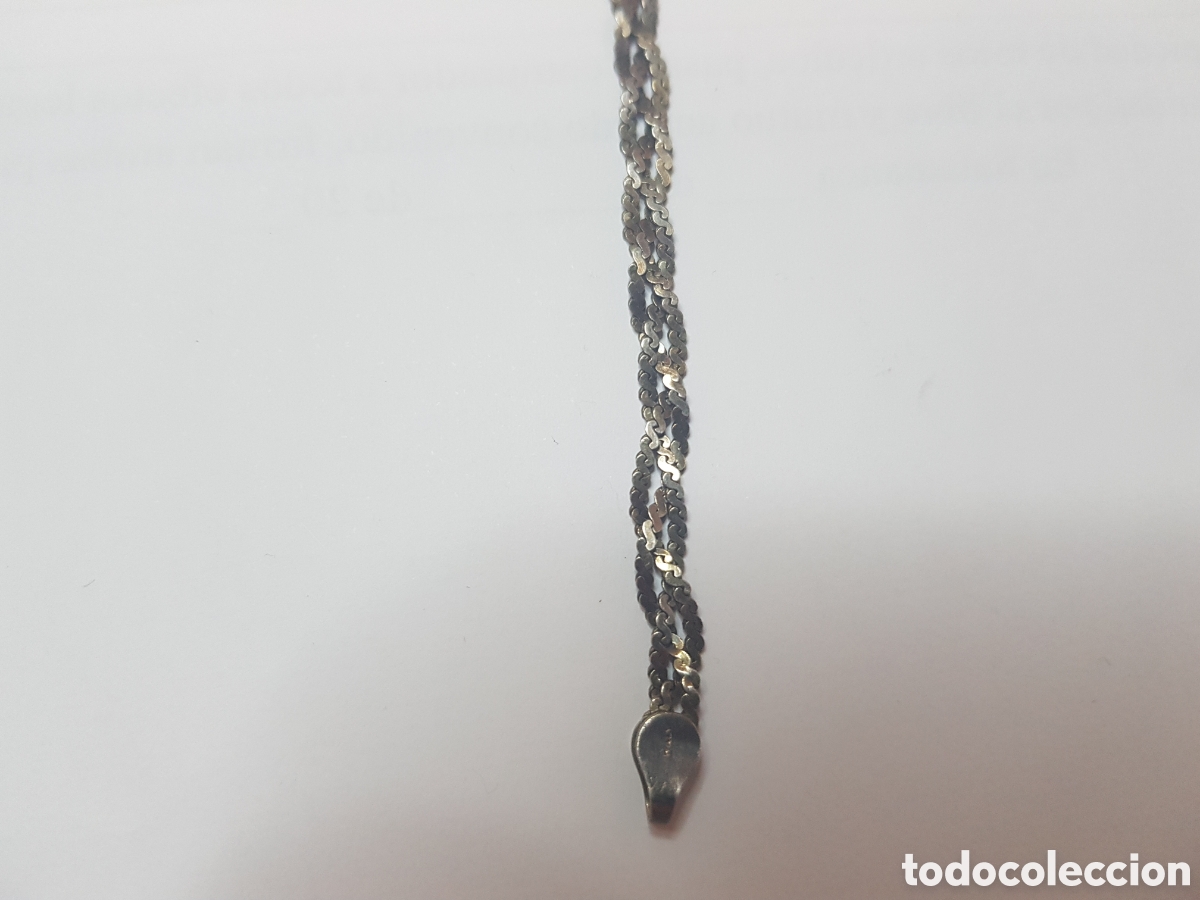 Joyeria: #503 Pulsera plata de ley 925 18,5cm - Foto 2