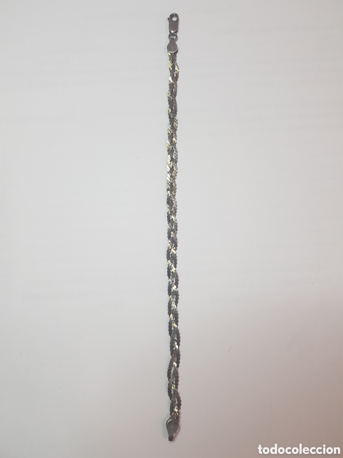 Joyeria: #503 Pulsera plata de ley 925 18,5cm - Foto 1