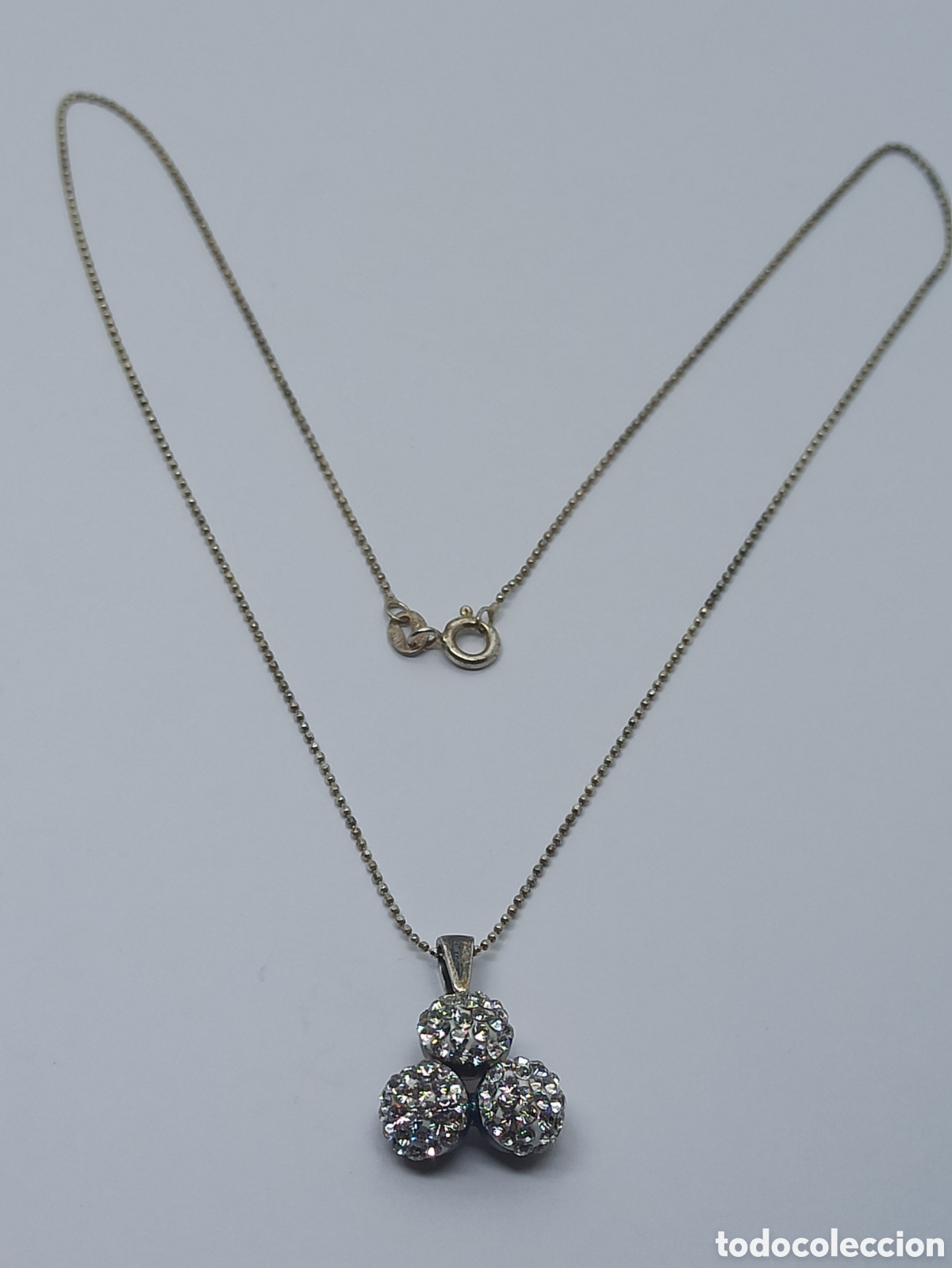 Joyeria: Cadena+ colgante de plata de Ley 925 - Foto 1
