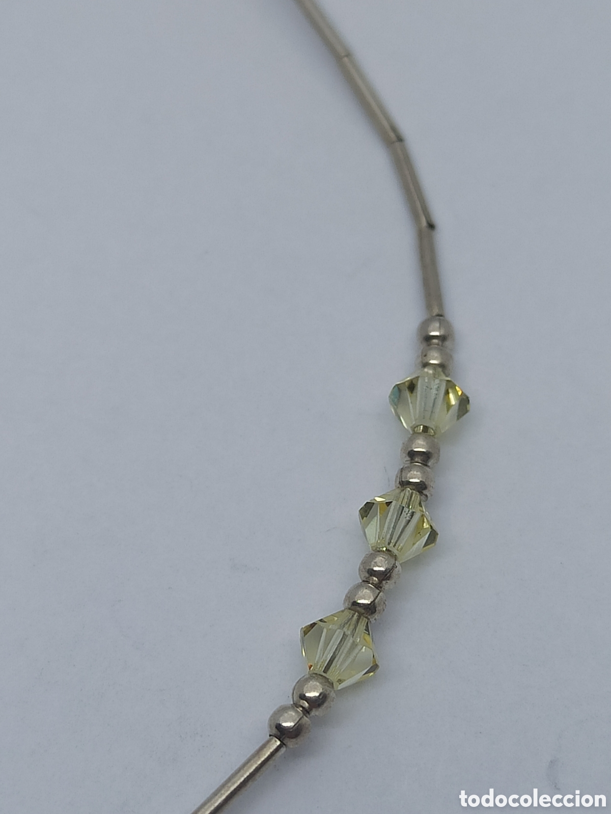 Joyeria: Pulsera de plata de ley 925 y cristal - Foto 3
